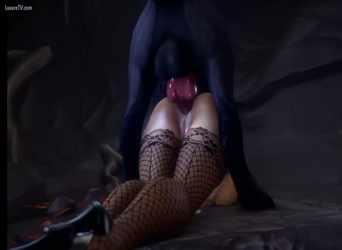 Video :Zoophilia sex video of sexy girl having sex with a K9 dog 